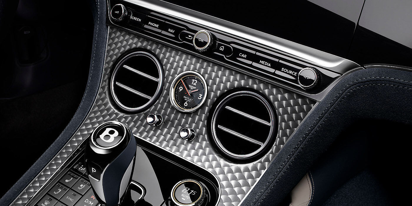 Bentley Kuala Lumpur Bentley Continental GTC Speed convertible front interior engine spin veneer detail